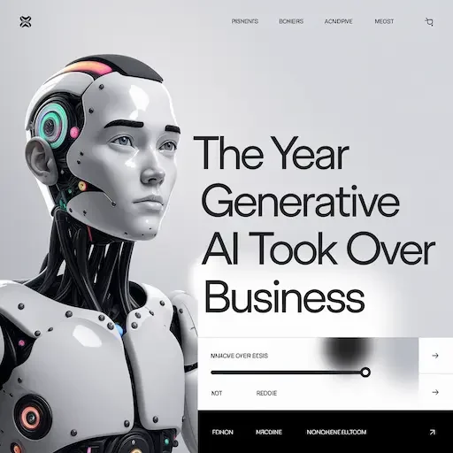 The Year Generative AI Took Over Business