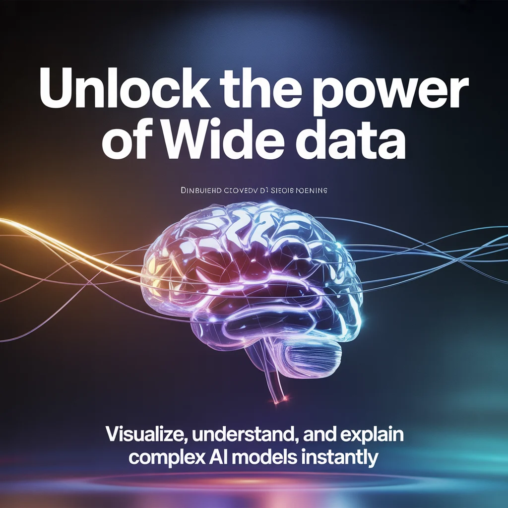 Unlock the Power of Wide Data Visualize, Understand, and Explain Complex AI Models Instantly